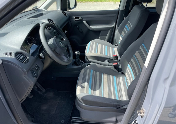 Volkswagen Caddy cena 36900 przebieg: 100000, rok produkcji 2013 z Koszalin małe 301